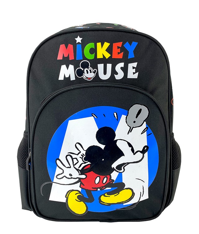 Ghiozdan Mickey pentru clasa zero, negru - imagine 5